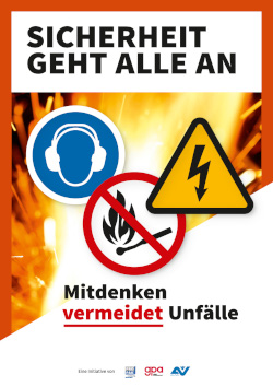 Plakat - Sicherheit geht alle an